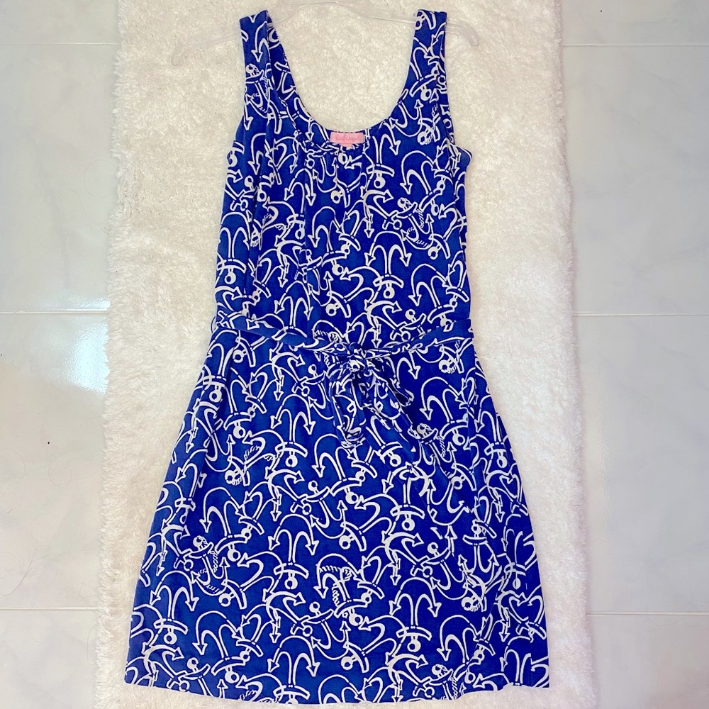 Lilly Pulitzer Anchor Print Dress